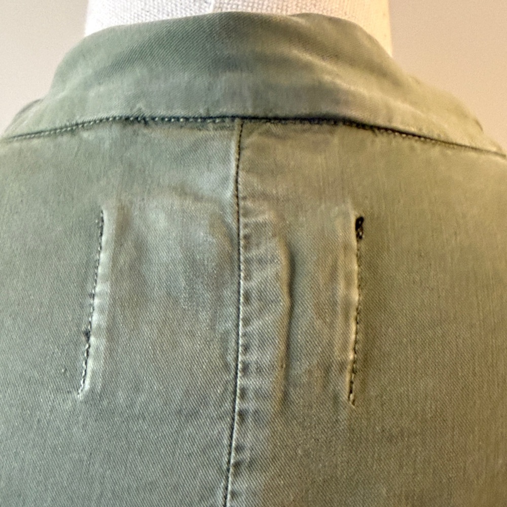 Sanctuary Olive Draped Open-Front Utility Jacket - Picture 4 of 11